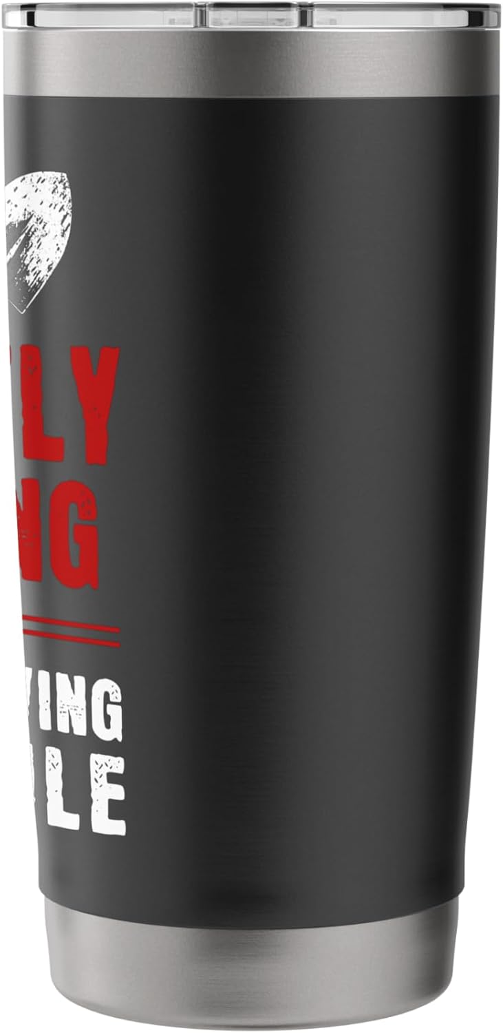 Silently Judging Your Lawn Schedule Landscaper Stainless Steel Insulated Tumbler