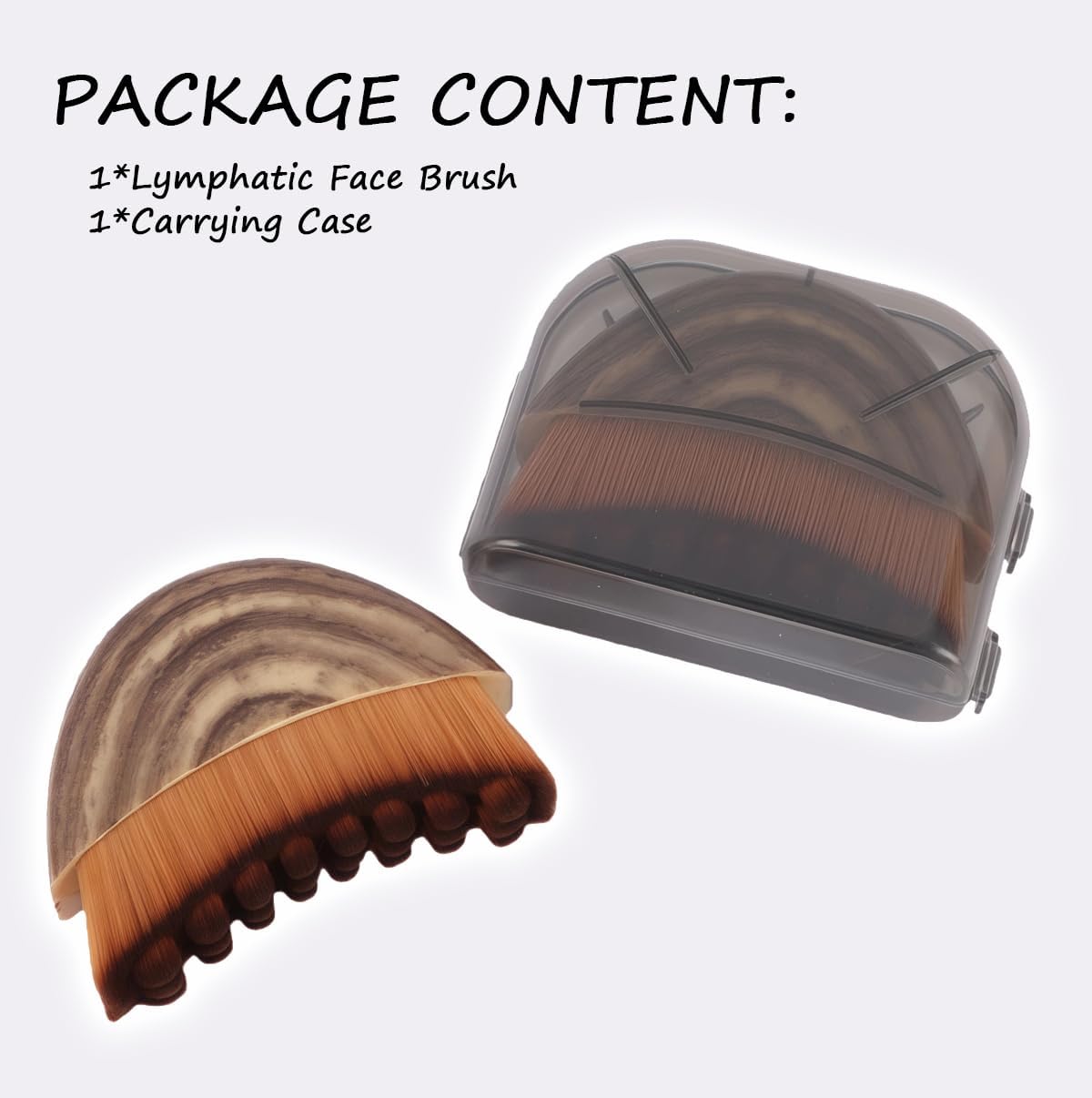 Lymphatic Contour Face Brush, Facial Massage Brush for Sculpting - Ant