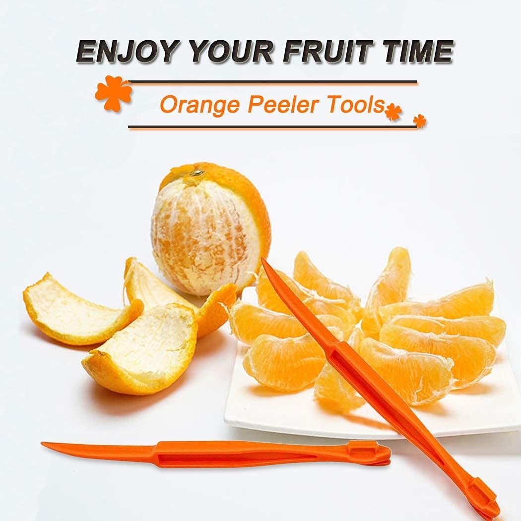 Orange Peeler Tools - Plastic Orange Peeler Citrus Remover Easy Open L