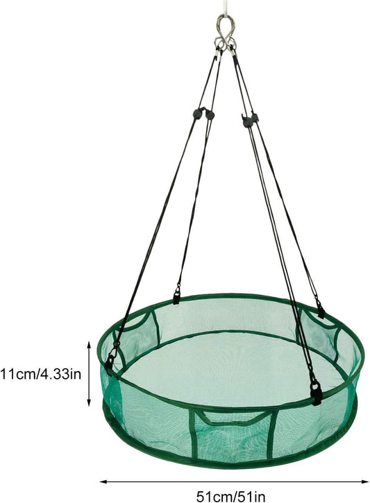 Bird Feeder, Weatherproof Food Holder, 20 Inch Adjustable Hanging Outdoor Feeder, Durable Material Construction, Garden Accessory, Perfect for Hummingbirds, Chickadees, Finches, Backyard, Patio