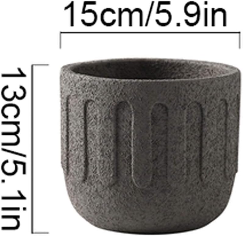 Flower Pots Cement Flower Pots Outdoor Indoor Garden Planters Plant Co