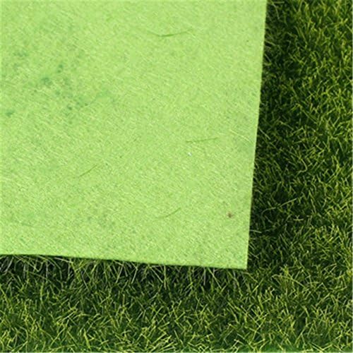 30Pcs Grass Mat Green Artificial Lawns 15x15cm Small Turf Carpets Fake Sod Home Garden Moss for Home Floor Wedding Decoration - (Color: 30pcs 15X15cm)