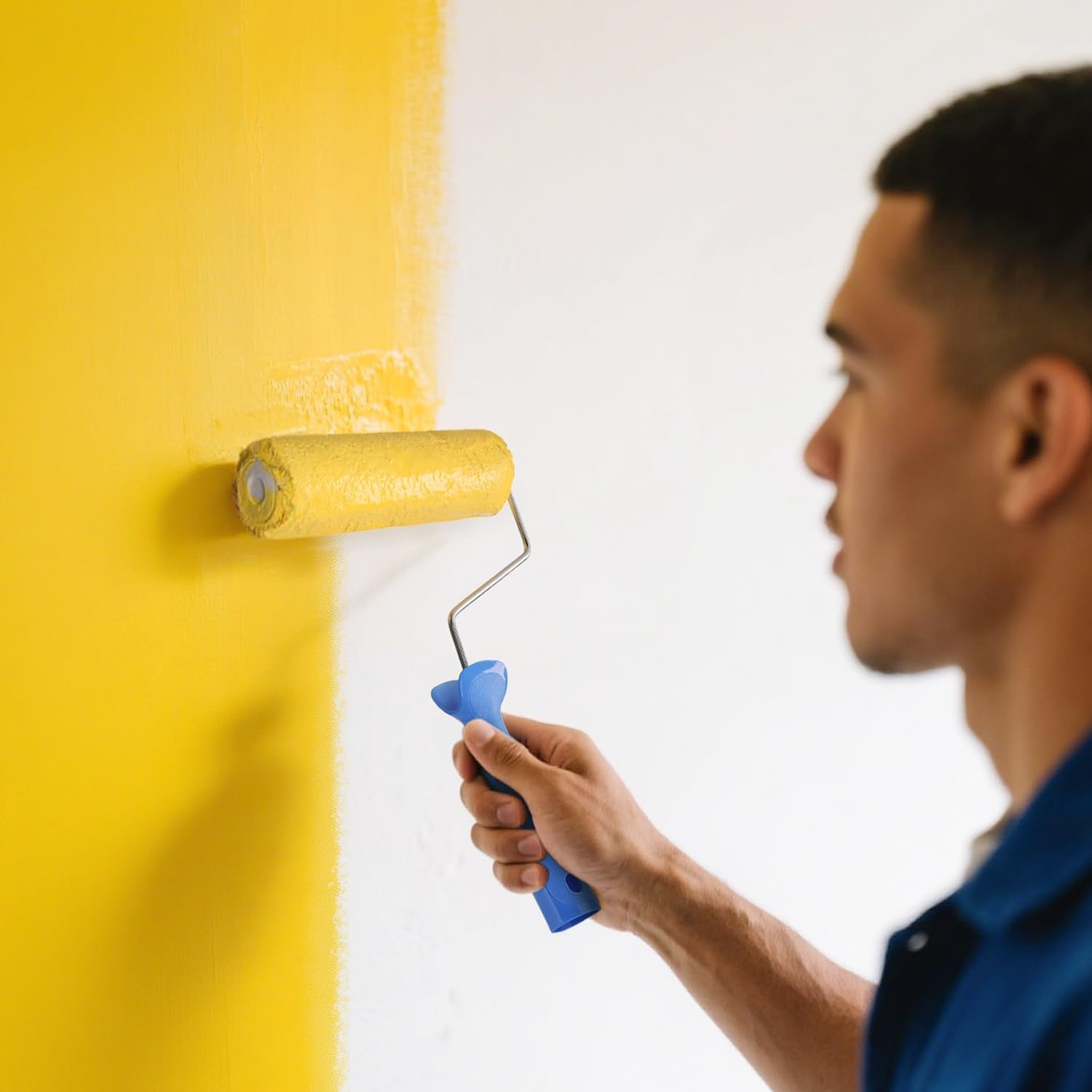 Amazon Basics Microfiber Paint Roller Covers for Painting Walls, Ceili