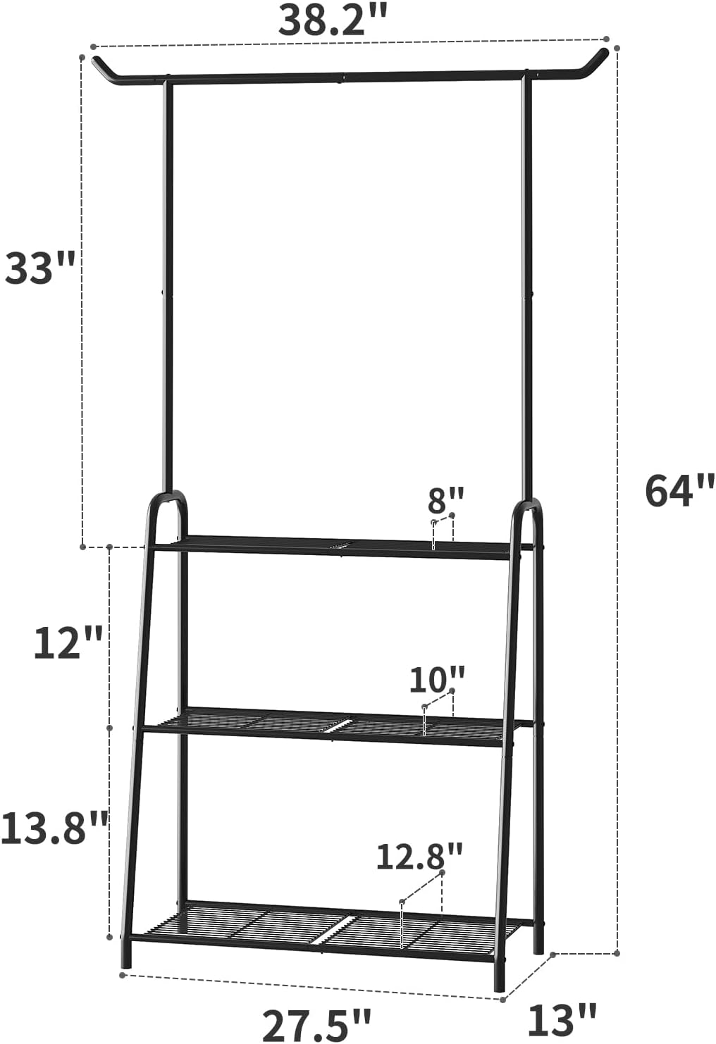 Plant Stand Indoor Outdoor,Metal Plant Stands for Multiple Plants,3 Ti