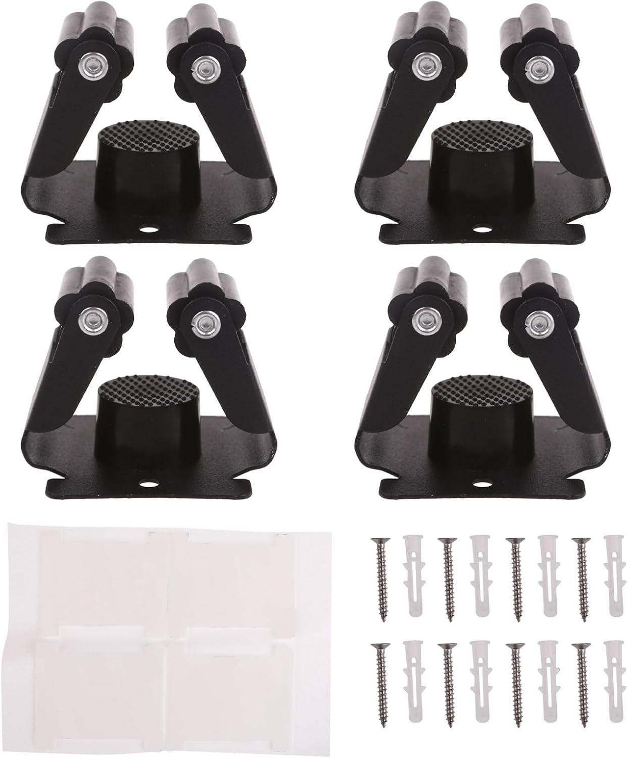 8Pieces Wall Mounted with Screws for Kitchen Bathroom Wall Mounted Han