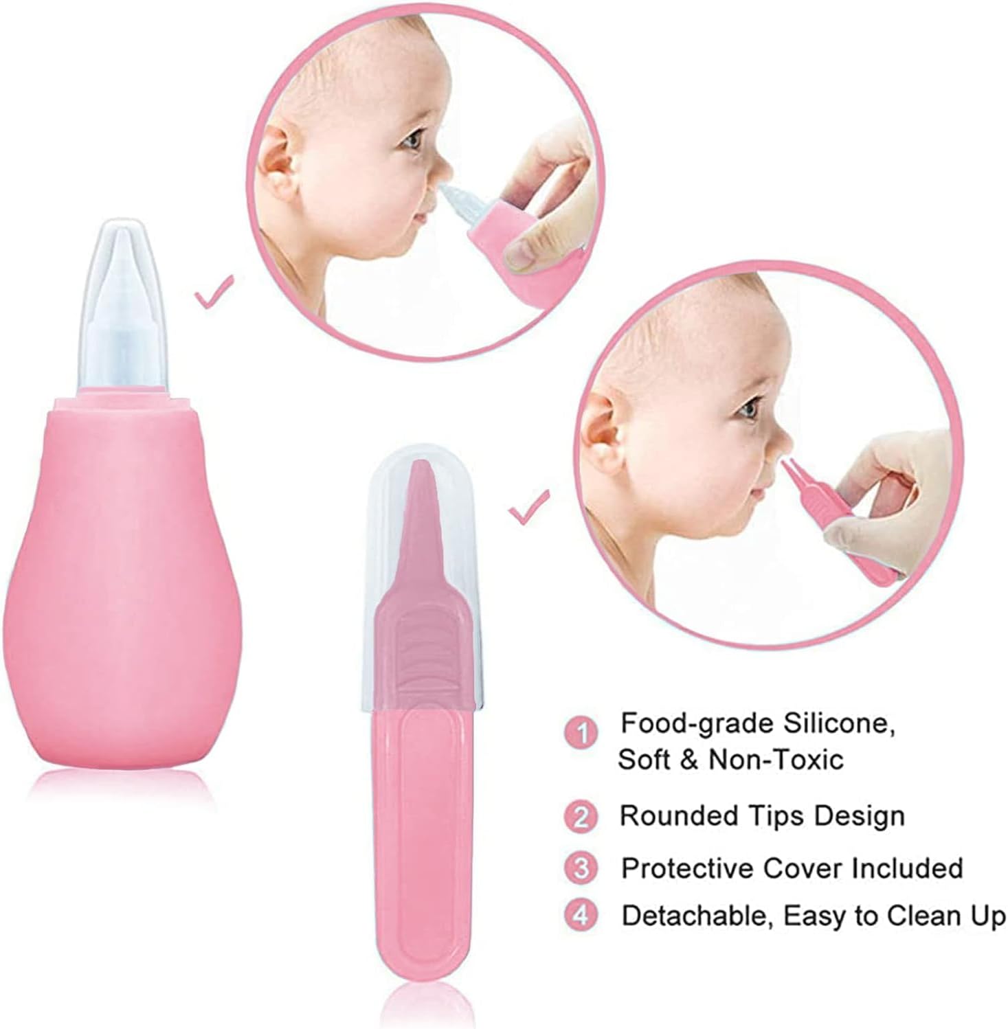 Baby Grooming Kit, Infant Safety Care Set with Hair Brush Comb Nail Cl