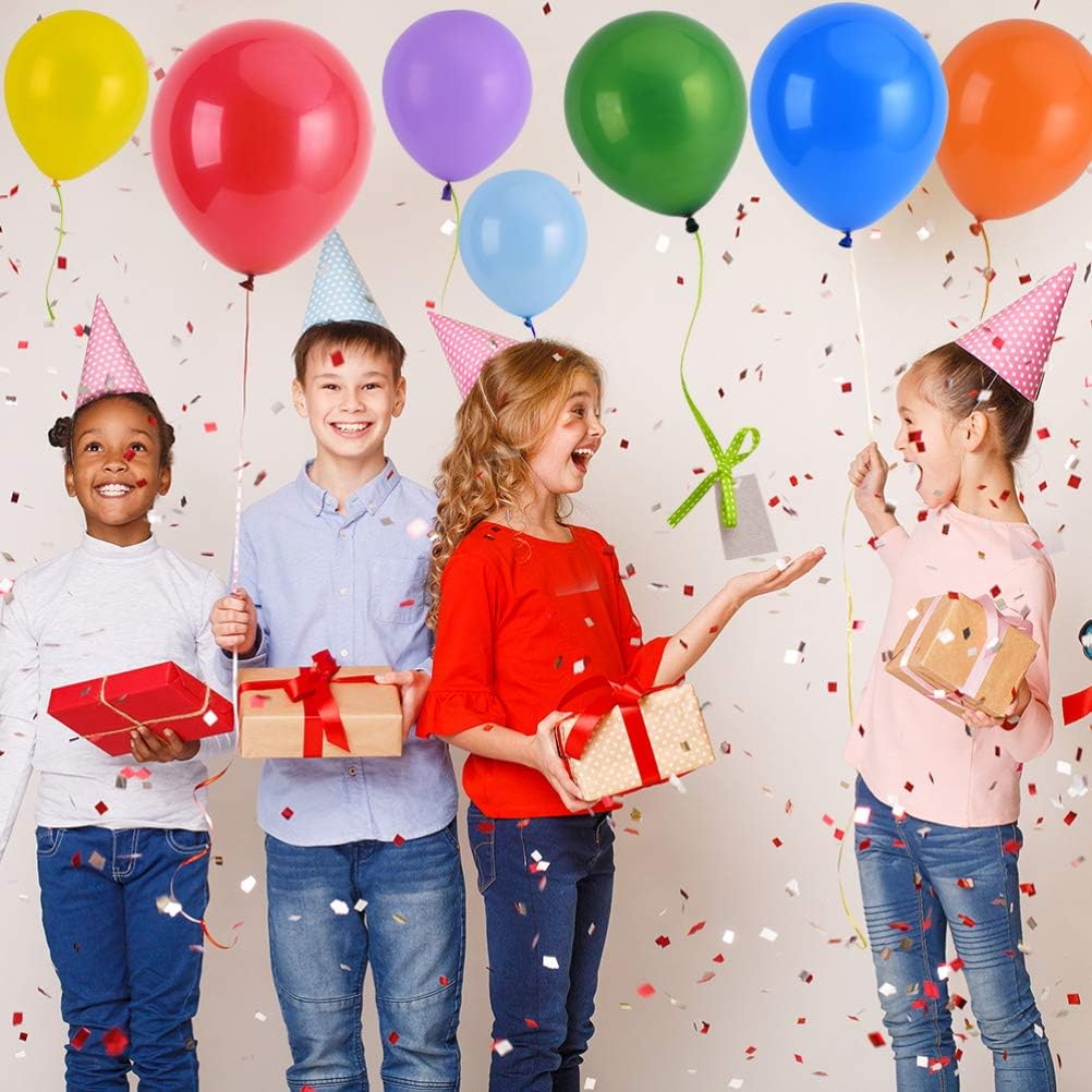 Thickened balloons, 120 PCS Balloons Assorted Colors, Latex Balloons f