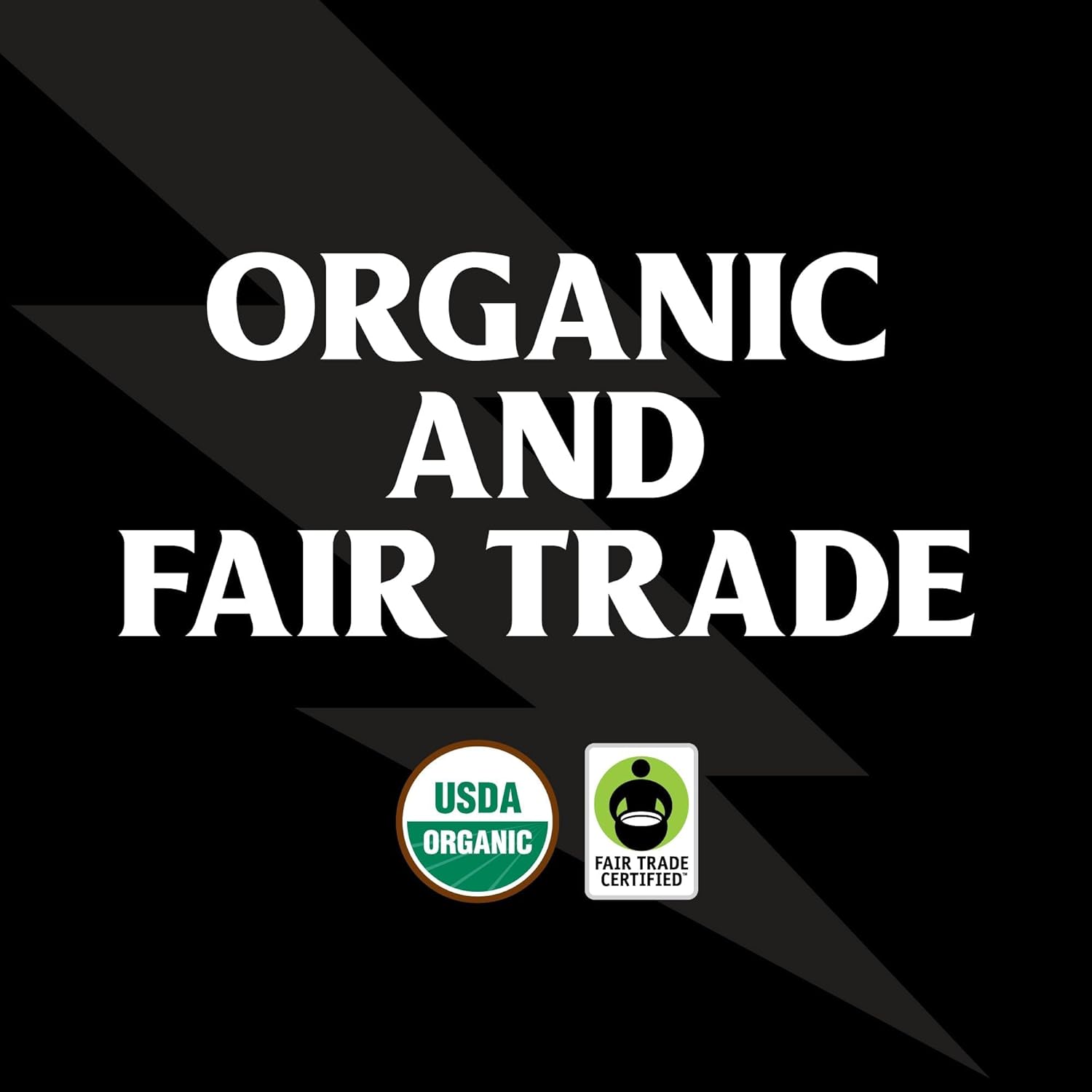 Death Wish Coffee, Organic and Fair Trade Dark Roast Ground Coffee, 16