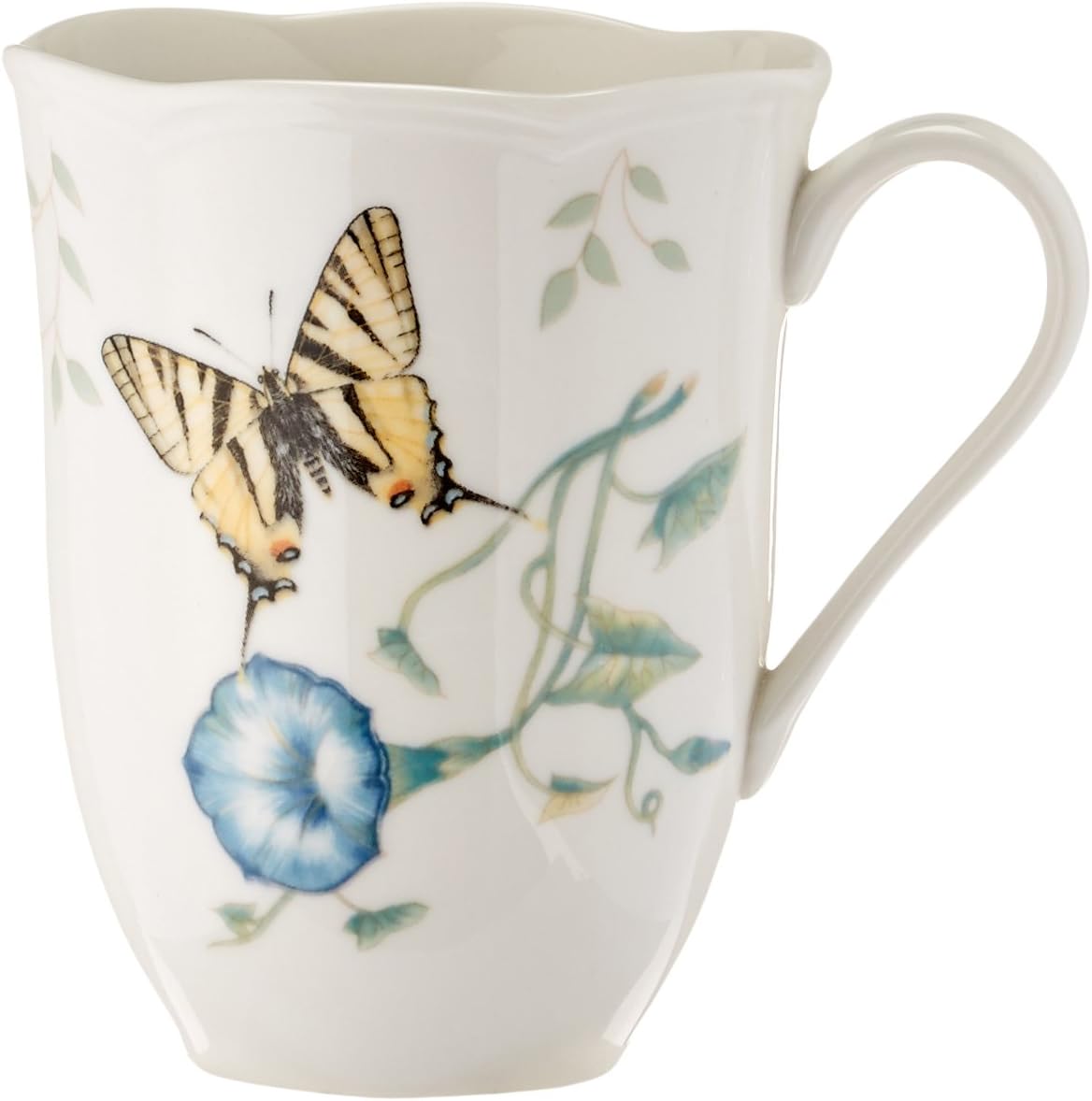 Lenox Dinnerware Set, Butterfly Meadow 18-Piece Set, Service For 6, Wh