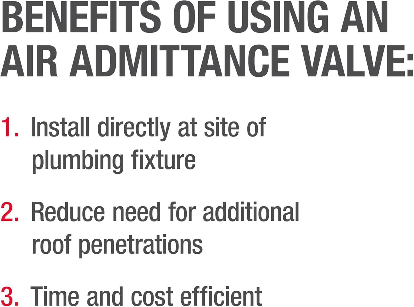 Oatey Sure-Vent 1-1/2 in.–2 in. 160 Branch, 24 Stack DFU Air Admittanc