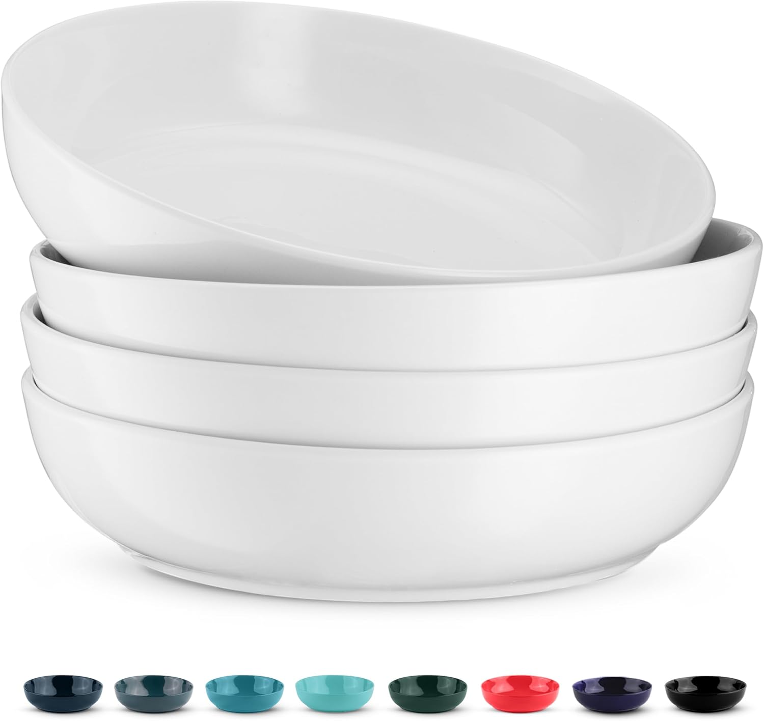 KooK Pasta Bowl, Salad Bowls, Bowls, Serving Bowls, Soup, Ceramic, Lar