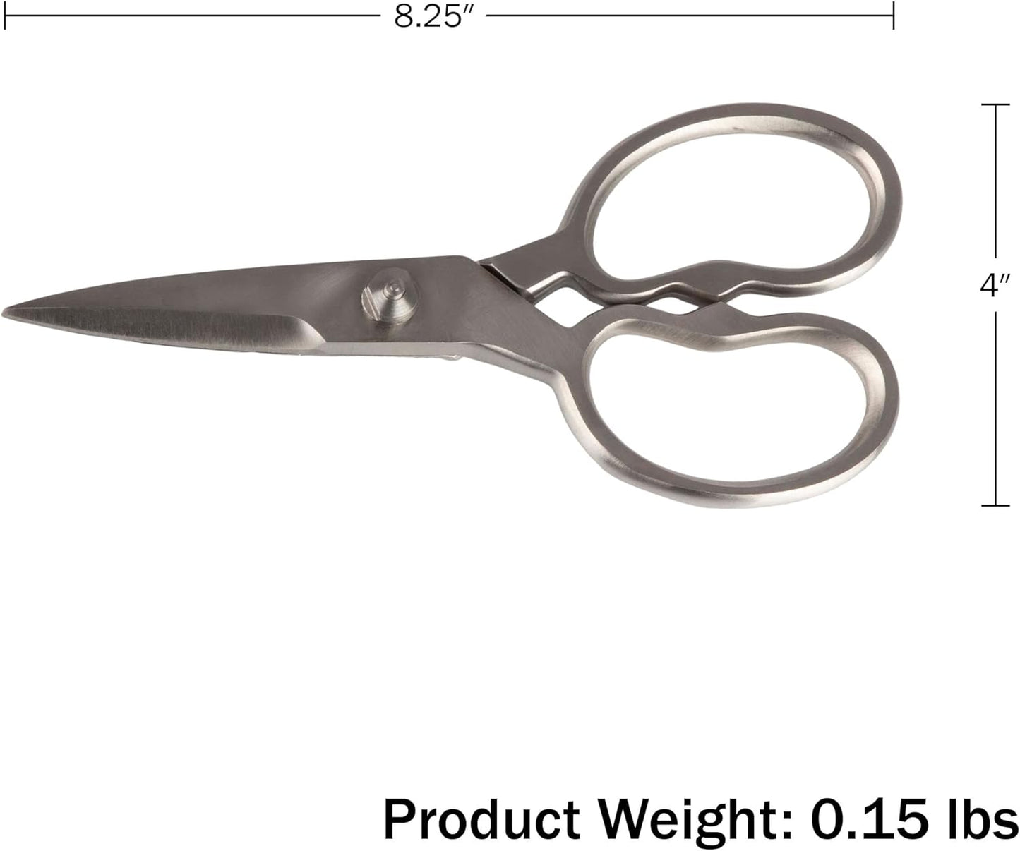 Heavy Duty Kitchen Scissors - Multipurpose Forged Stainless Steel Scis