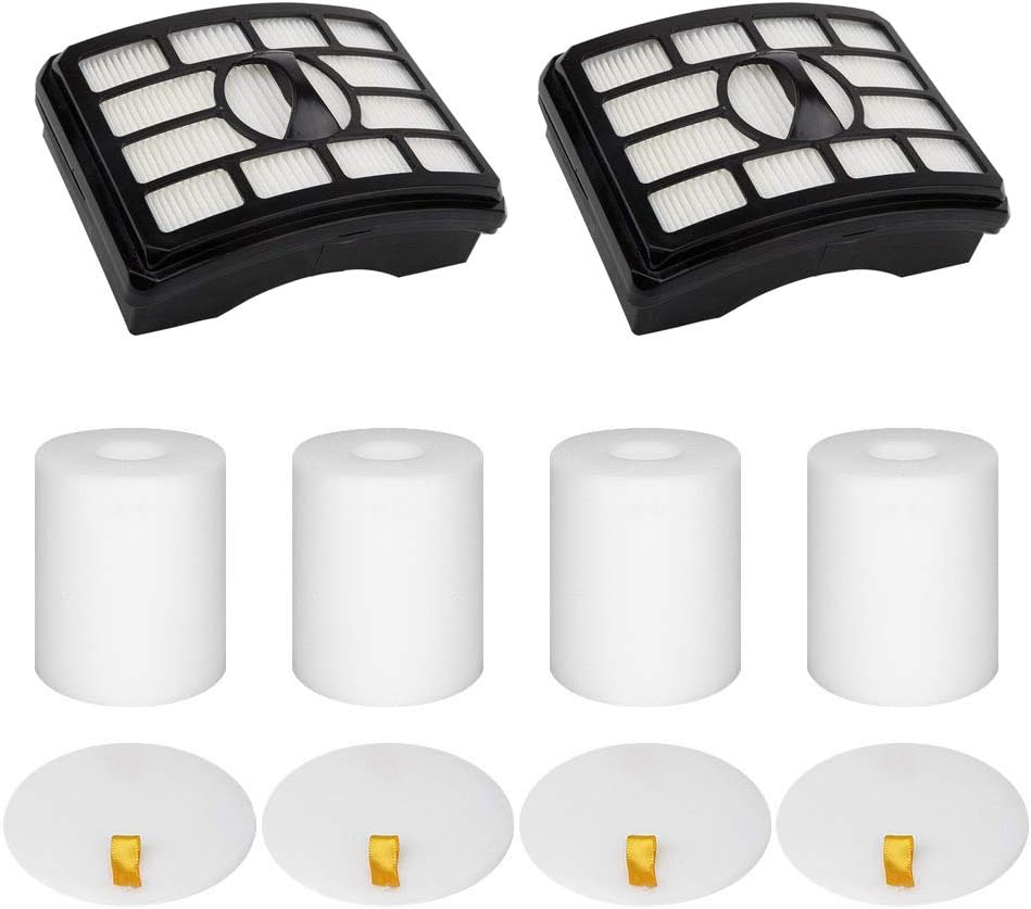 2 + 4 Pack Vacuum Filters Replacement Compatible for Shark Rotator Pro Lift-Away NV500, NV501, NV502, NV503, NV505, NV510, NV520, NV552, UV560, NV642, ZU780, ZU782, ZU785, Part Xff500 Xhf500