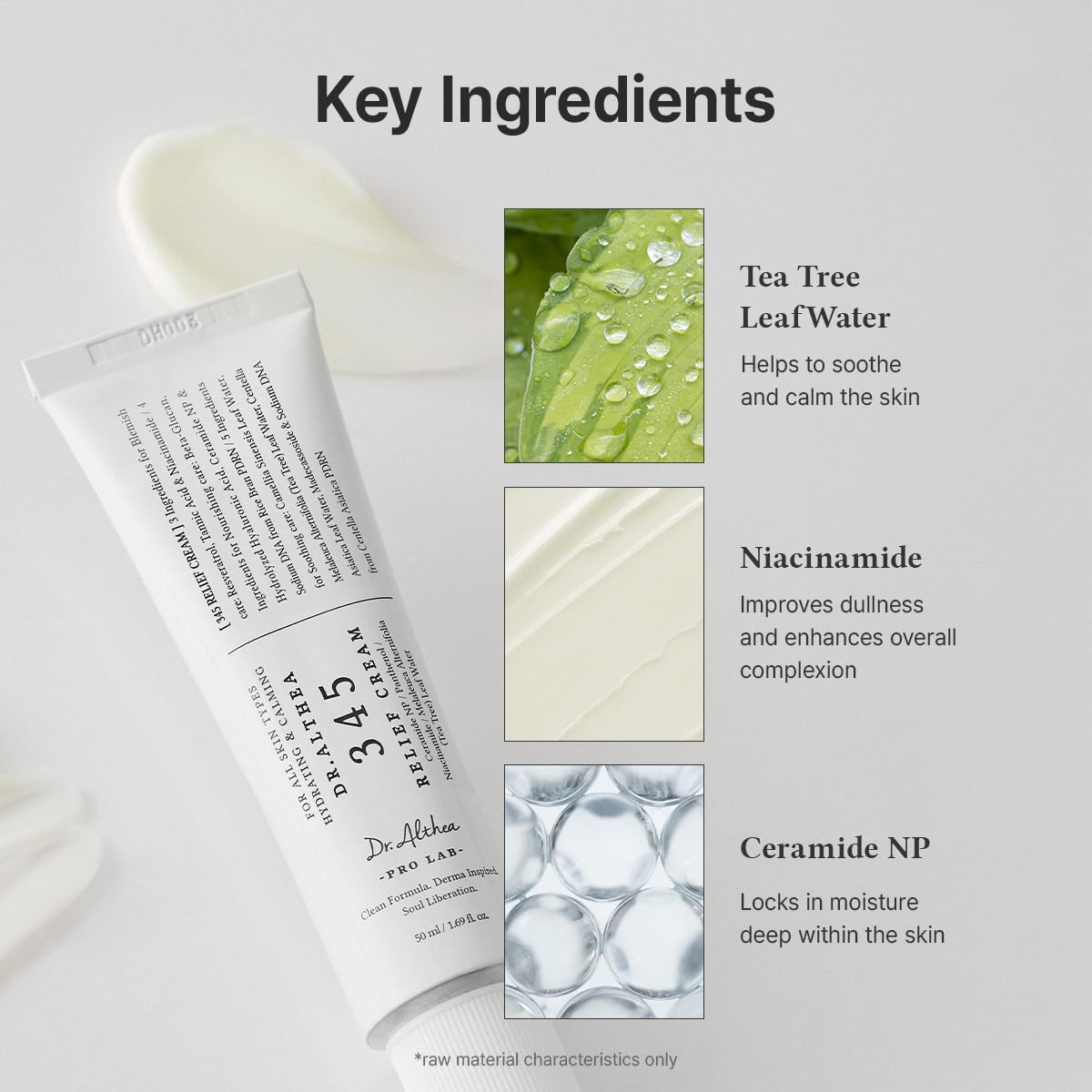 Dr.Althea 345 Relief Cream | Daily Face Moisturizer for Soothing Recov