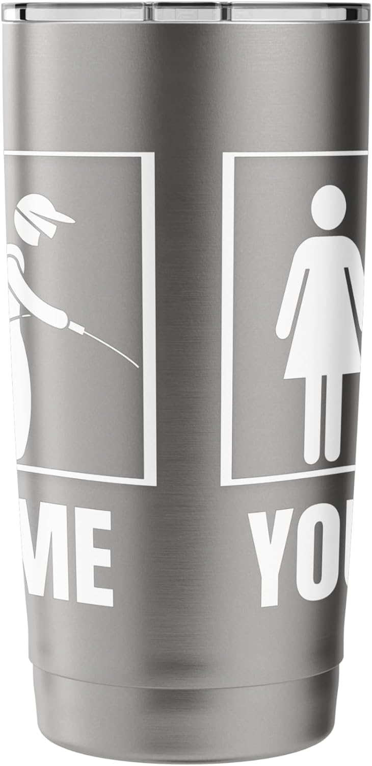 Pest Control Proud Funny Women Exterminator Stainless Steel Insulated Tumbler