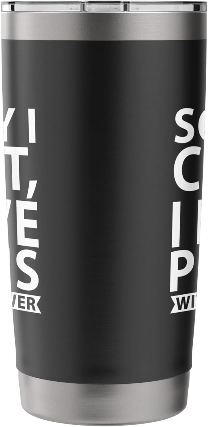 SORRY I CAN’T, I HAVE PLANS WITH MY MOWER Stainless Steel Insulated Tumbler