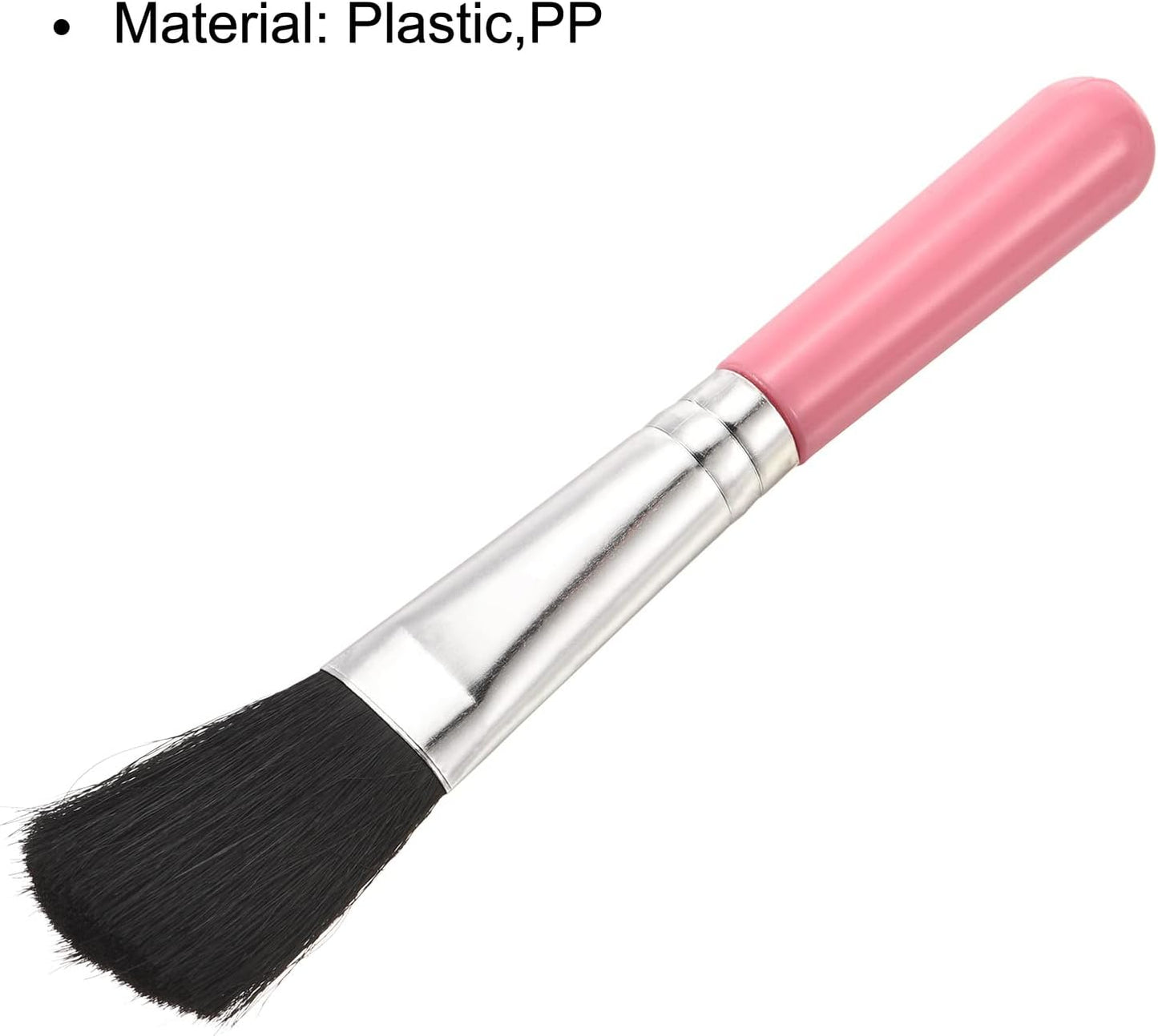 PATIKIL Succulent Cleaning Brush 4Pack 125mm Black Gardening Tools Plant Brush for Garden Pink Handle