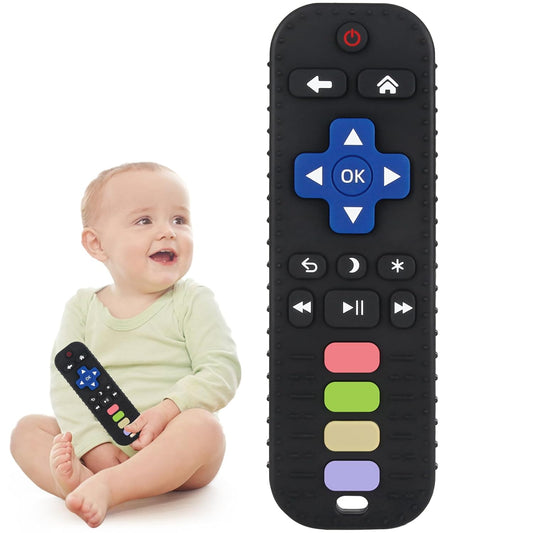Chuya Baby Teether Toy Chew Toys for Babies 3-24 Months TV Remote Cont