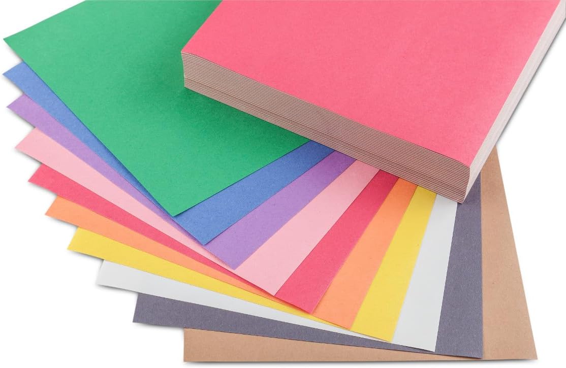 Crayola Construction Paper Bulk Pack (480 Sheets) – 10 Assorted Colors