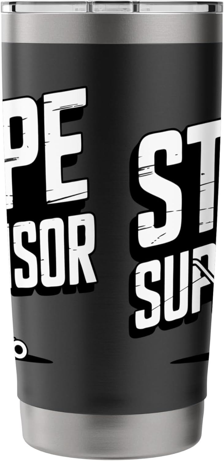 Funny Lawn Striper Lawn Care Mowing Landscaping Stainless Steel Insulated Tumbler