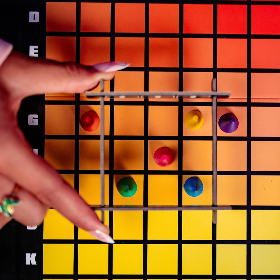 HUES and CUES - Vibrant Color Guessing Board Game for 3-10 Players Age