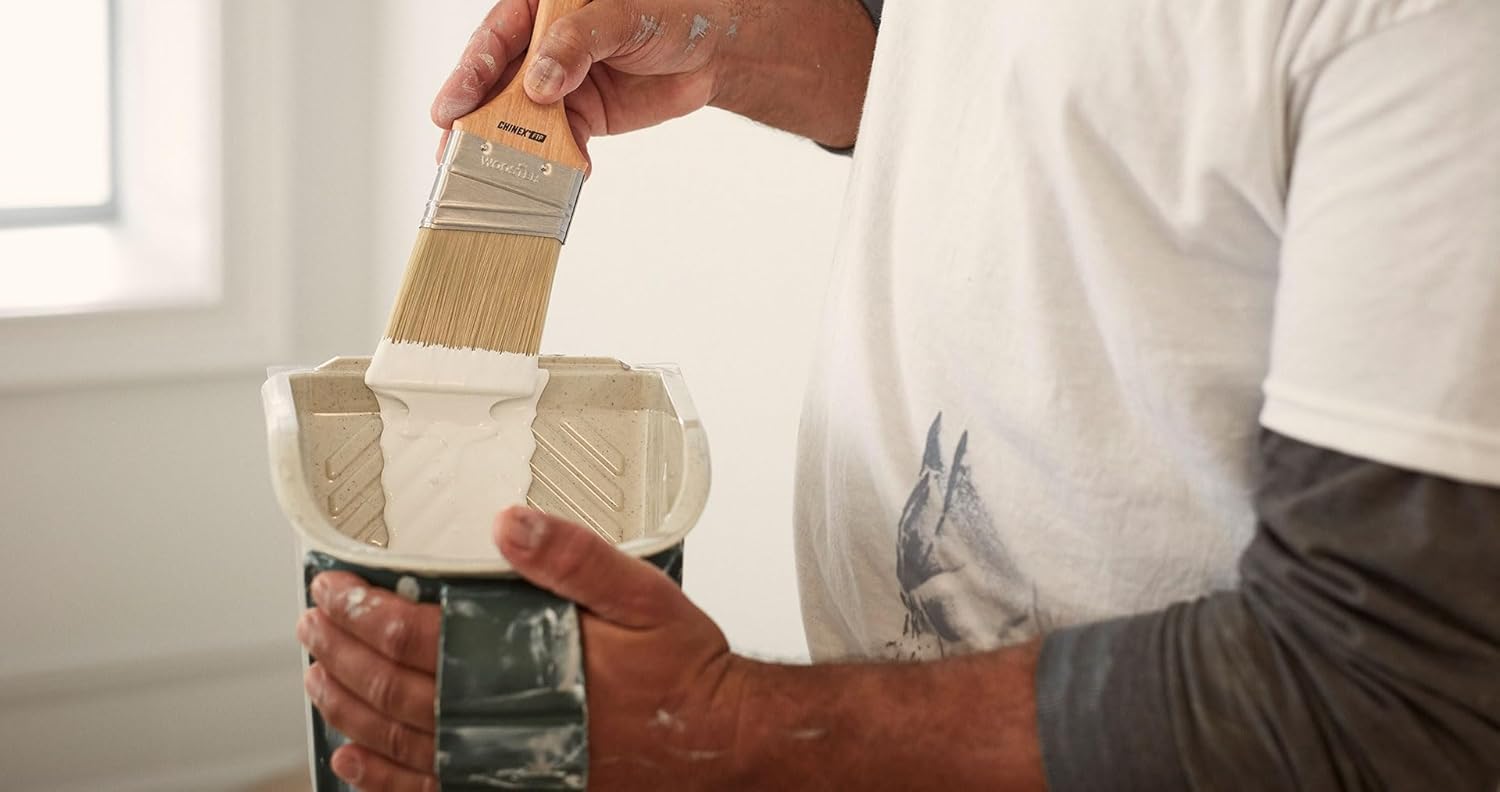 Wooster Brush Q3211-2 Shortcut Angle Sash Paintbrush, 2-Inch, White | 
