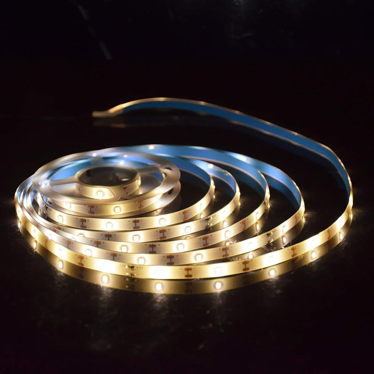 Solar LED Light Strip Outdoor Tape Rope Lights Waterproof 10ft Garden Path Decorative Lighting with 8 Modes for Outside, Wrap, Party, Stair, Step, Gazebo, Yard, Wedding, 2 Pack
