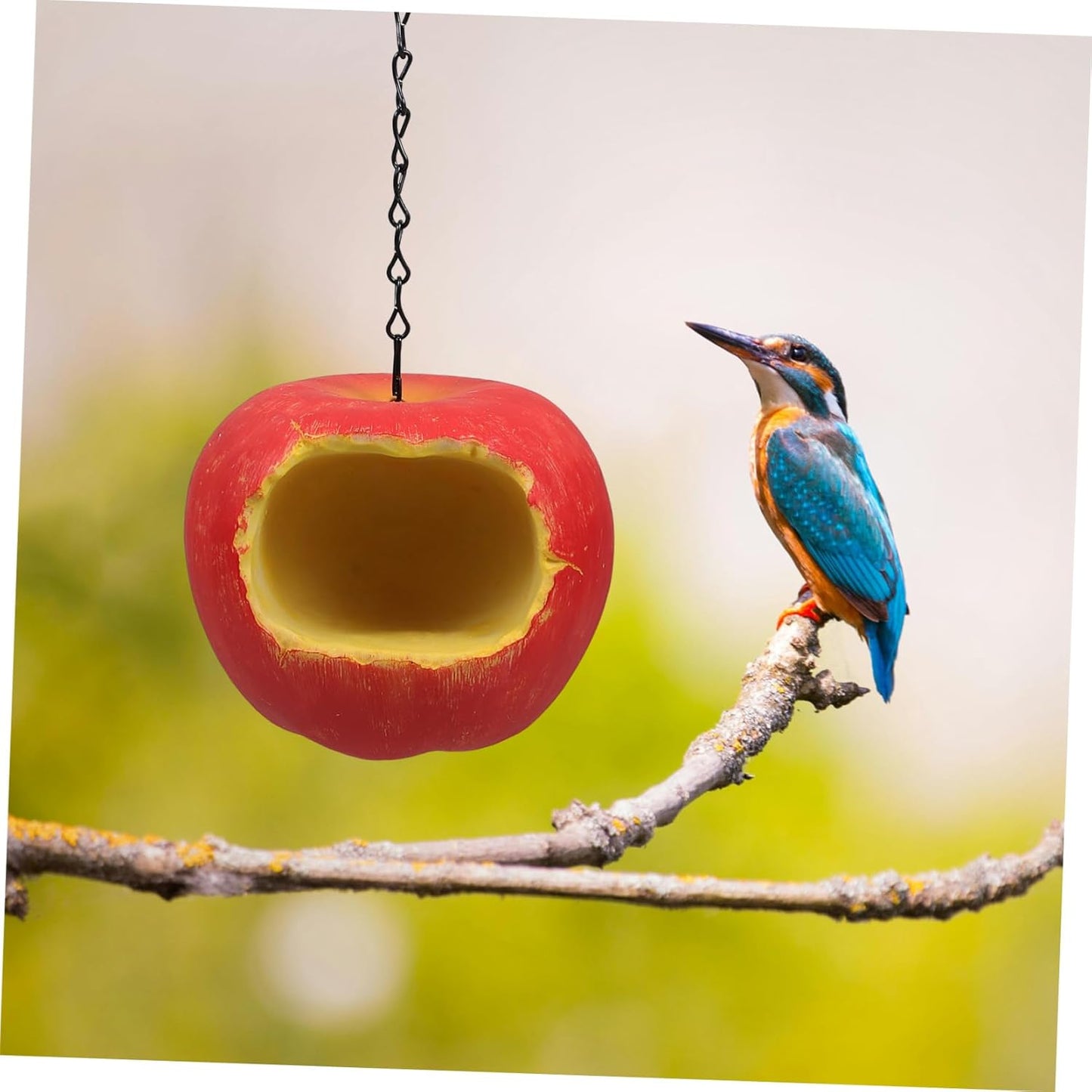 Milisten Outdoor Hanging Bird Feeder and Construction for Garden Decor