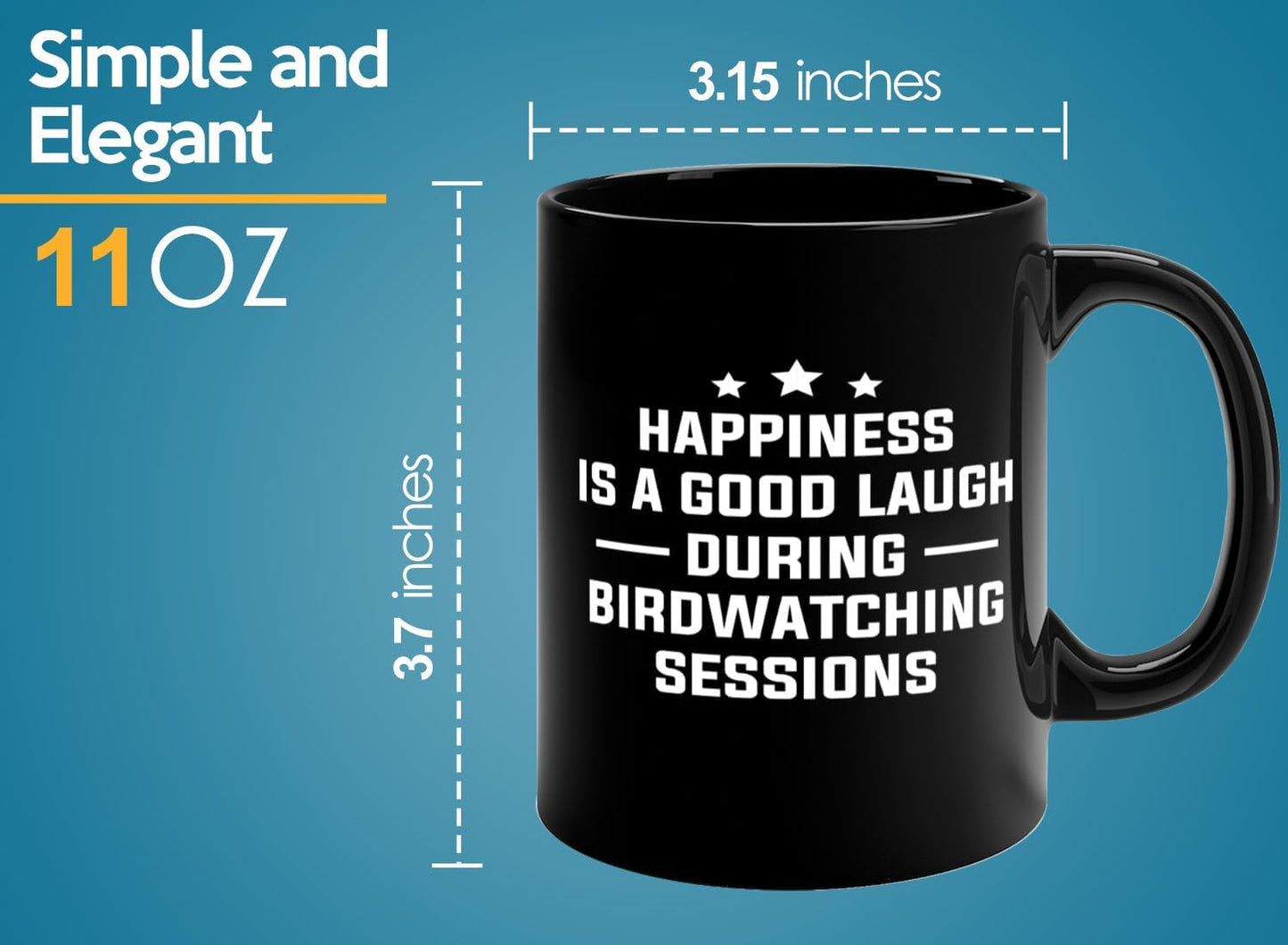 Hobby Coffee Mug 11oz Black -Birdwatching Sessions - Bird Feeder Backyard Birdwatcher Gifts Birding Bird Lover