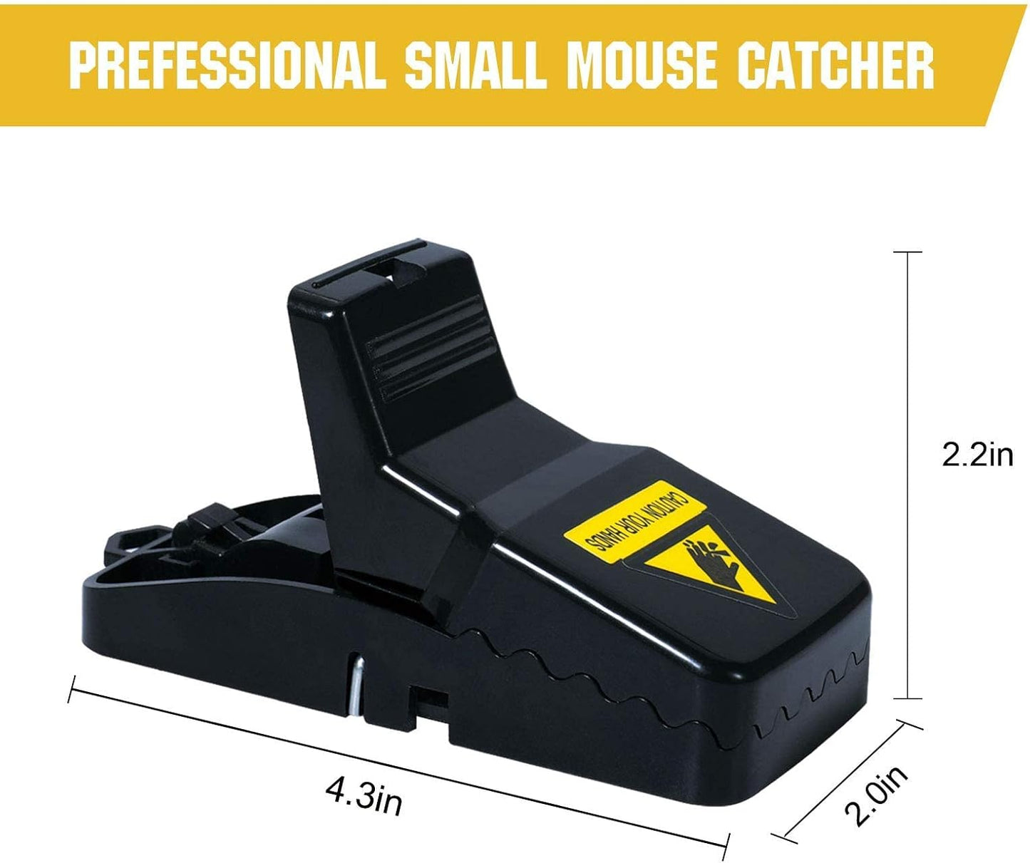 20 Pack Mouse Traps Indoor for Home,Mice Traps for House,Reusable Mous