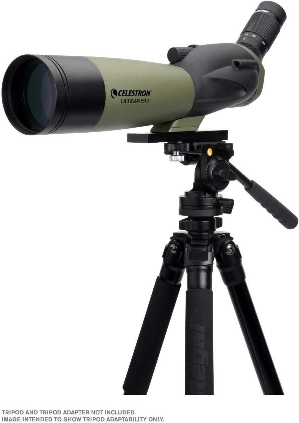 Celestron 52250 Ultima 20-60x80mm Angled Refractor Spotting Scope Tele