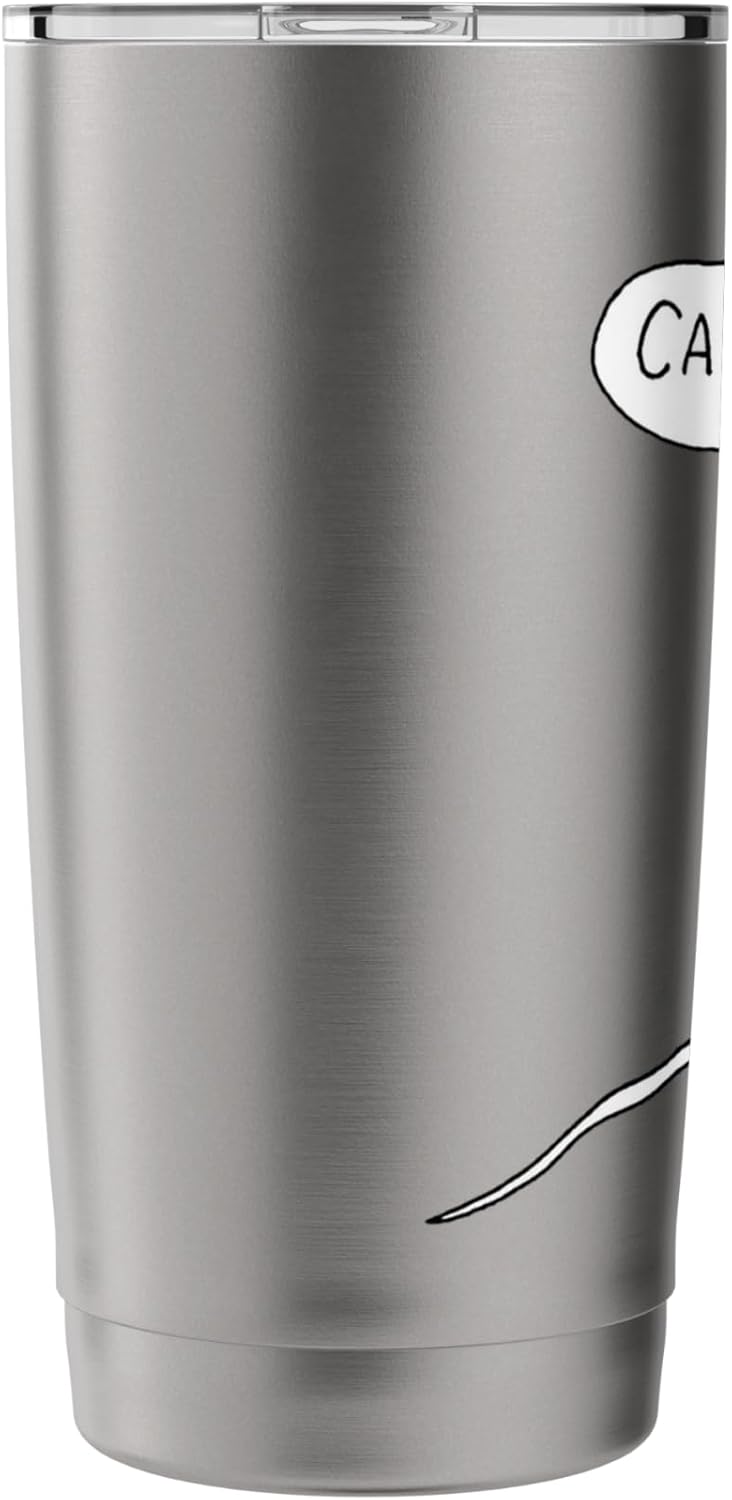 Call Pest Control IDGAF Rat Skateboard Stainless Steel Insulated Tumbler