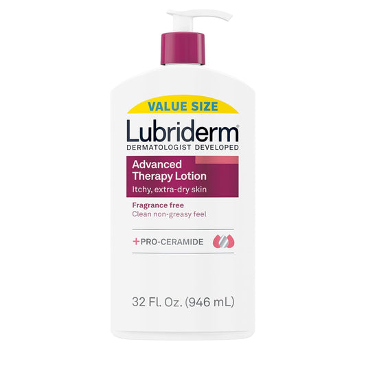 Lubriderm Advanced Therapy Fragrance-Free Moisturizing Hand & Body Lot