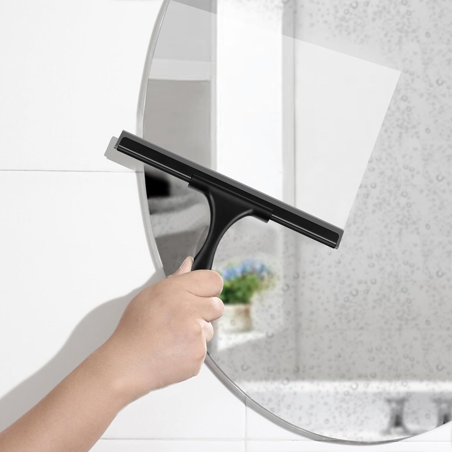 SetSail Squeegee for Shower Glass Door Stainless Steel Shower Squeegee