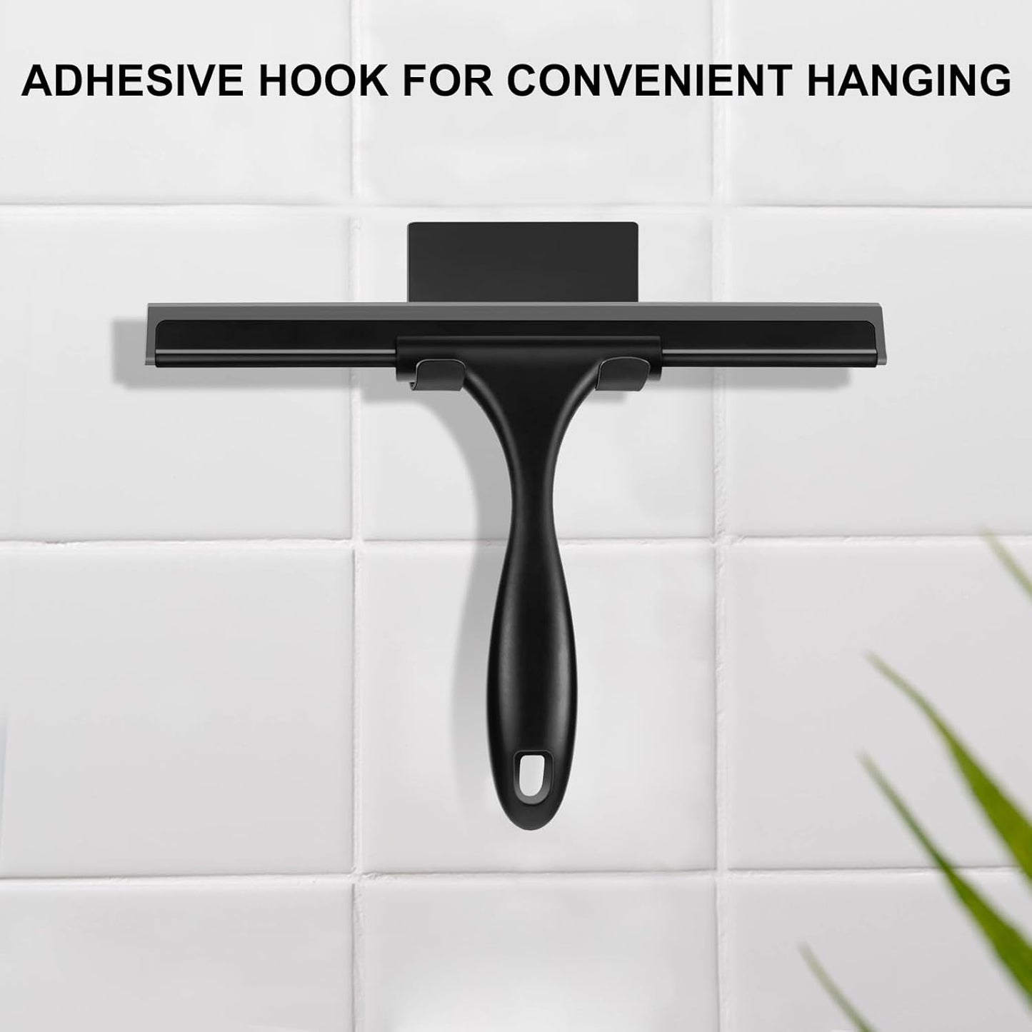 SetSail Squeegee for Shower Glass Door Stainless Steel Shower Squeegee