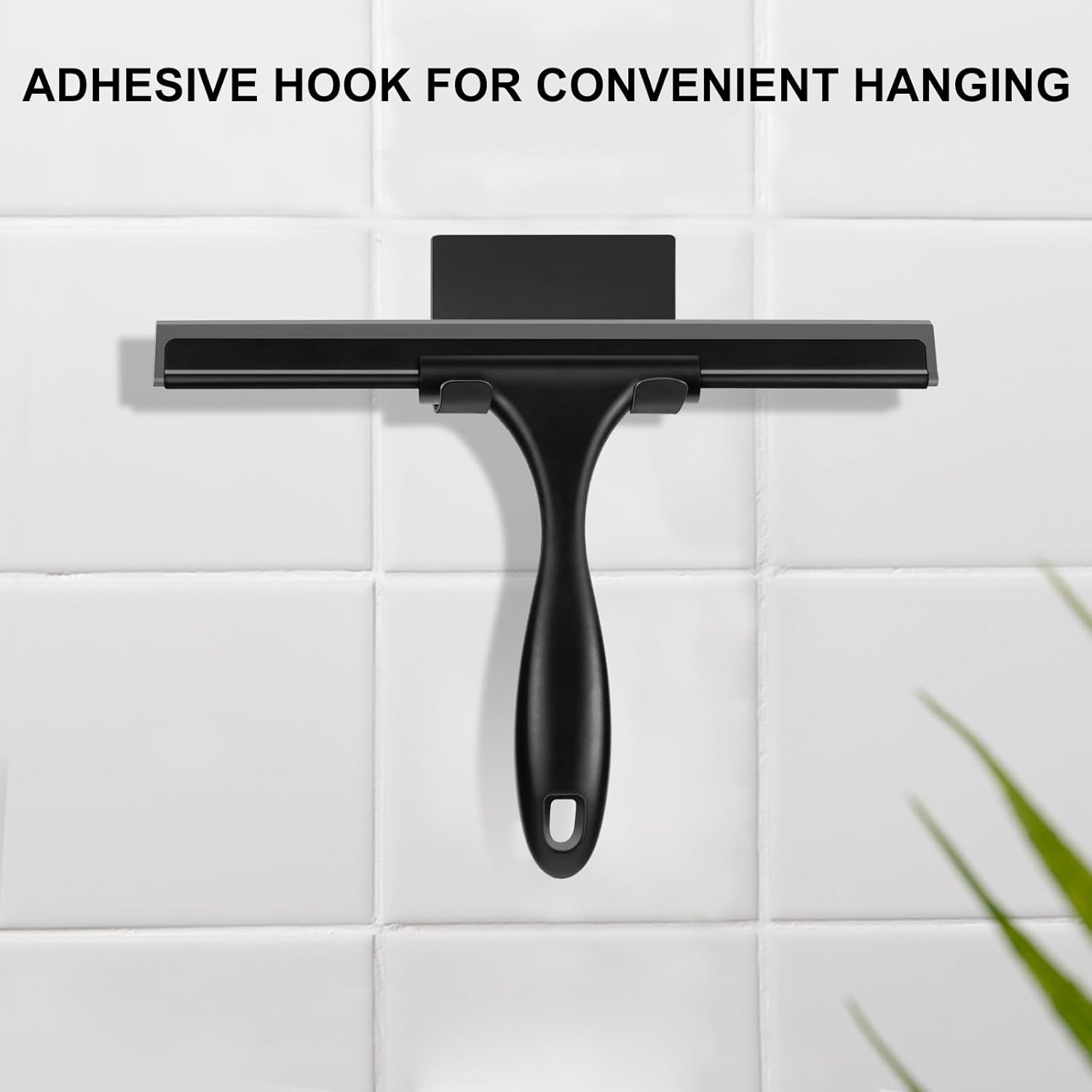 SetSail Squeegee for Shower Glass Door Stainless Steel Shower Squeegee