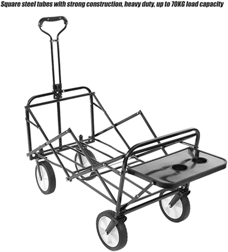 Garden Trolley Cart Wagon Truck Heavy Duty Foldable 600D Waterproof Us