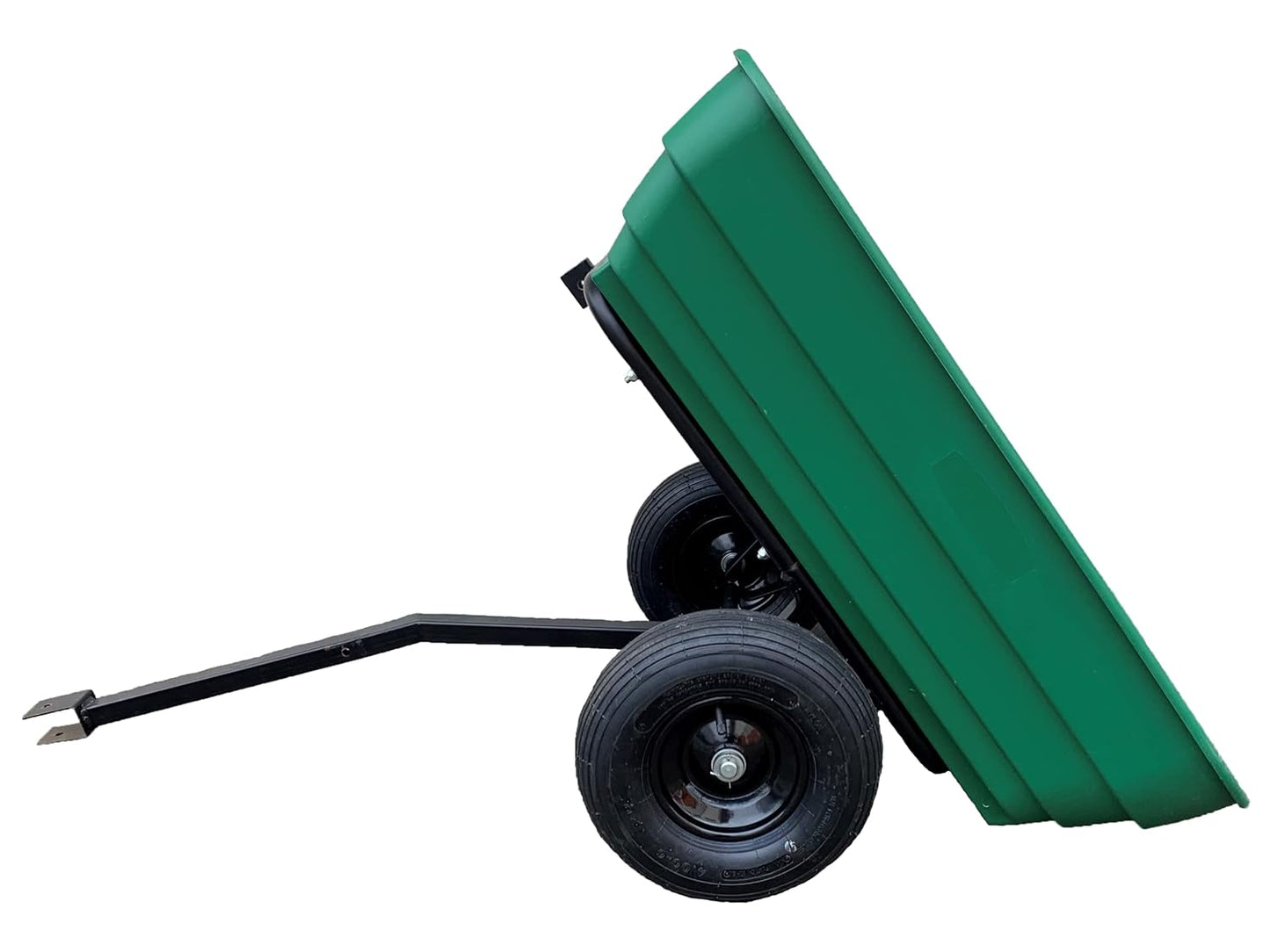Tow Barrow Dumping Lawn and Garden Utility Trailer, 6.5 Cubic Foot