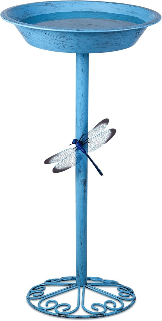 Bird Baths for Outdoors 25.5 Inch Height Outdoor Garden Bird Feeder Me