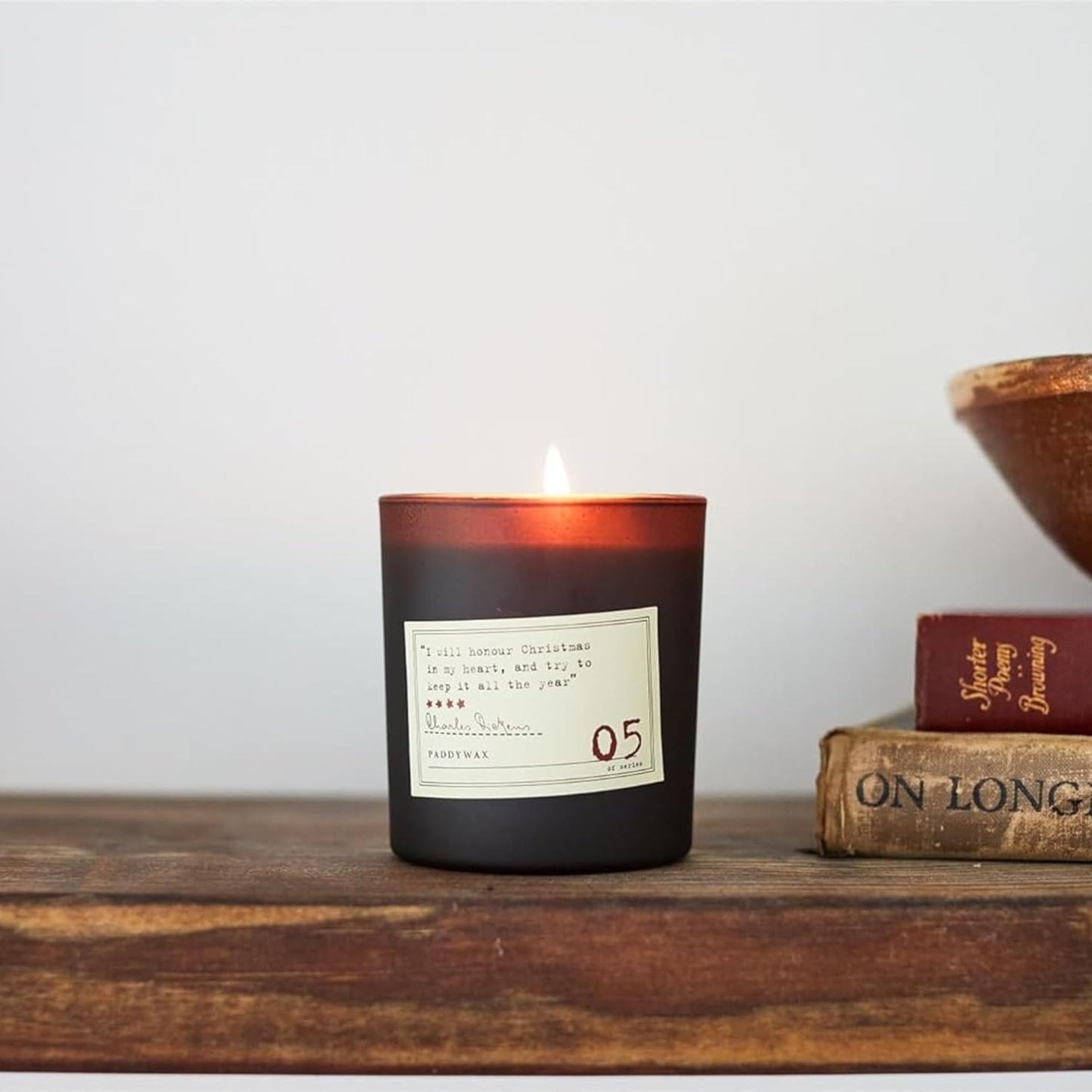 Paddywax Candles Library Dickens