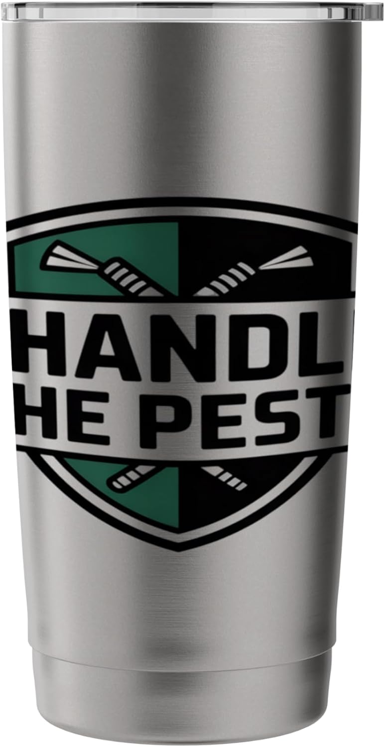 I Handle The Pests Exterminator Pest Control Stainless Steel Insulated Tumbler