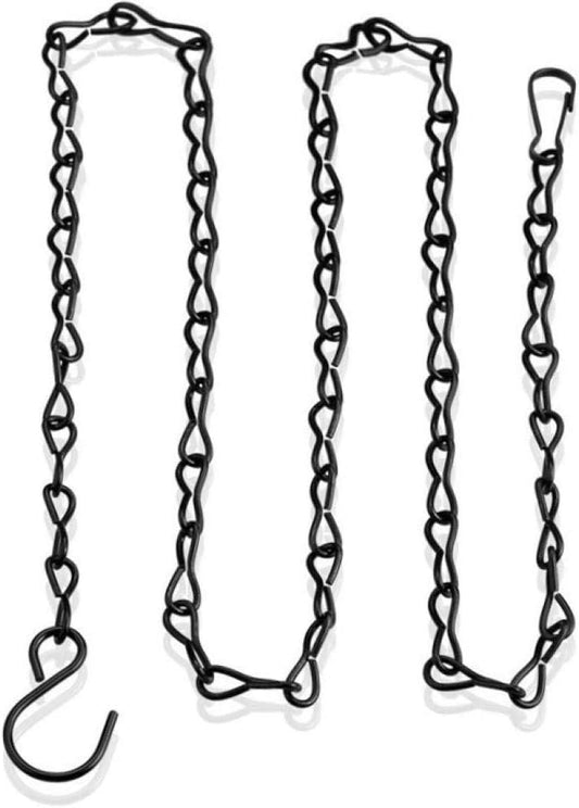 35 Inch Hanging Chain for Bird Feeders, Planters, Suet Baskets, Fixtures, Lanterns, Ornaments and More