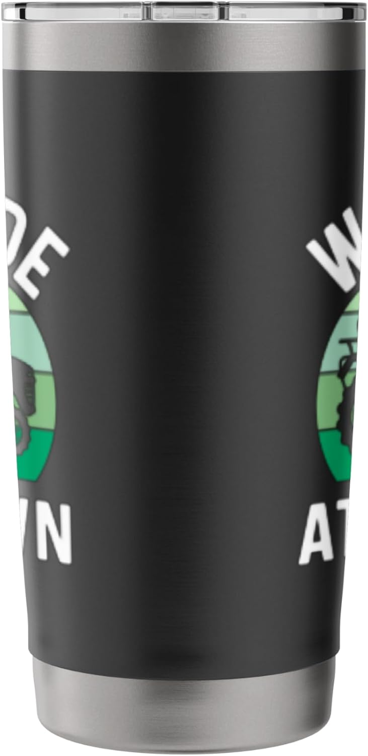 We Ride At Dawn Lawnmower Father Lawn Mowing Dad Yard Care Stainless Steel Insulated Tumbler