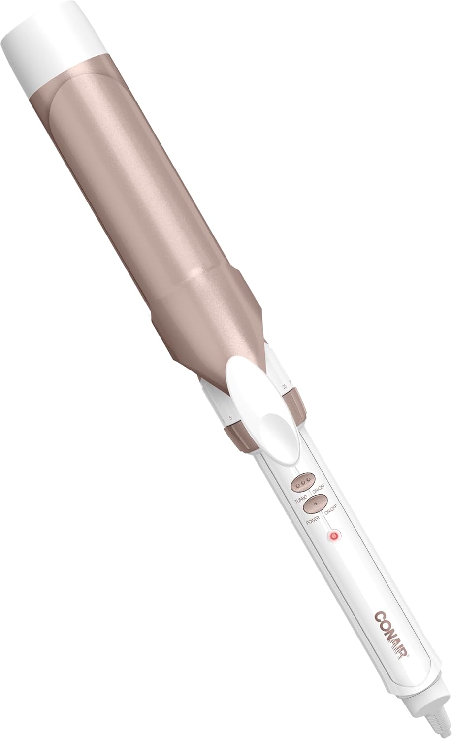 Conair Double Ceramic 1 ½-Inch Curling Iron, 1 ½-Inch Barrel Creates S