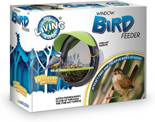 LW105 Window Bird Feeder, Multicolor