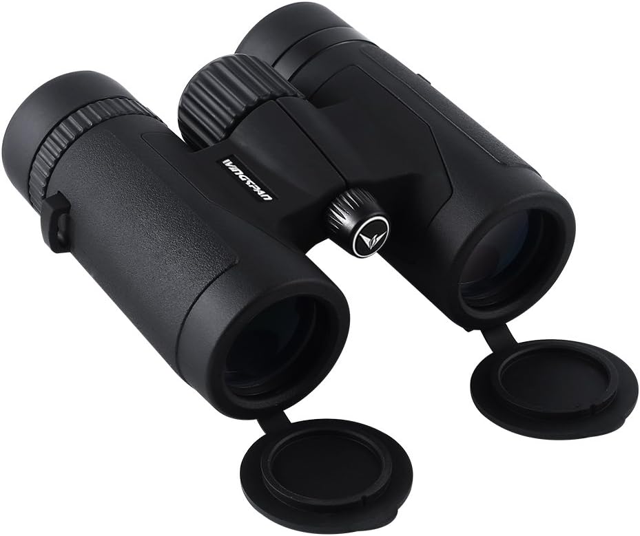 Wingspan Optics FieldView 8X32 Compact Binoculars for Bird Watching. Lightweight and Compact for Hours of Bright, Clear Bird Watching. Also for Outdoor Sports Games and Concerts