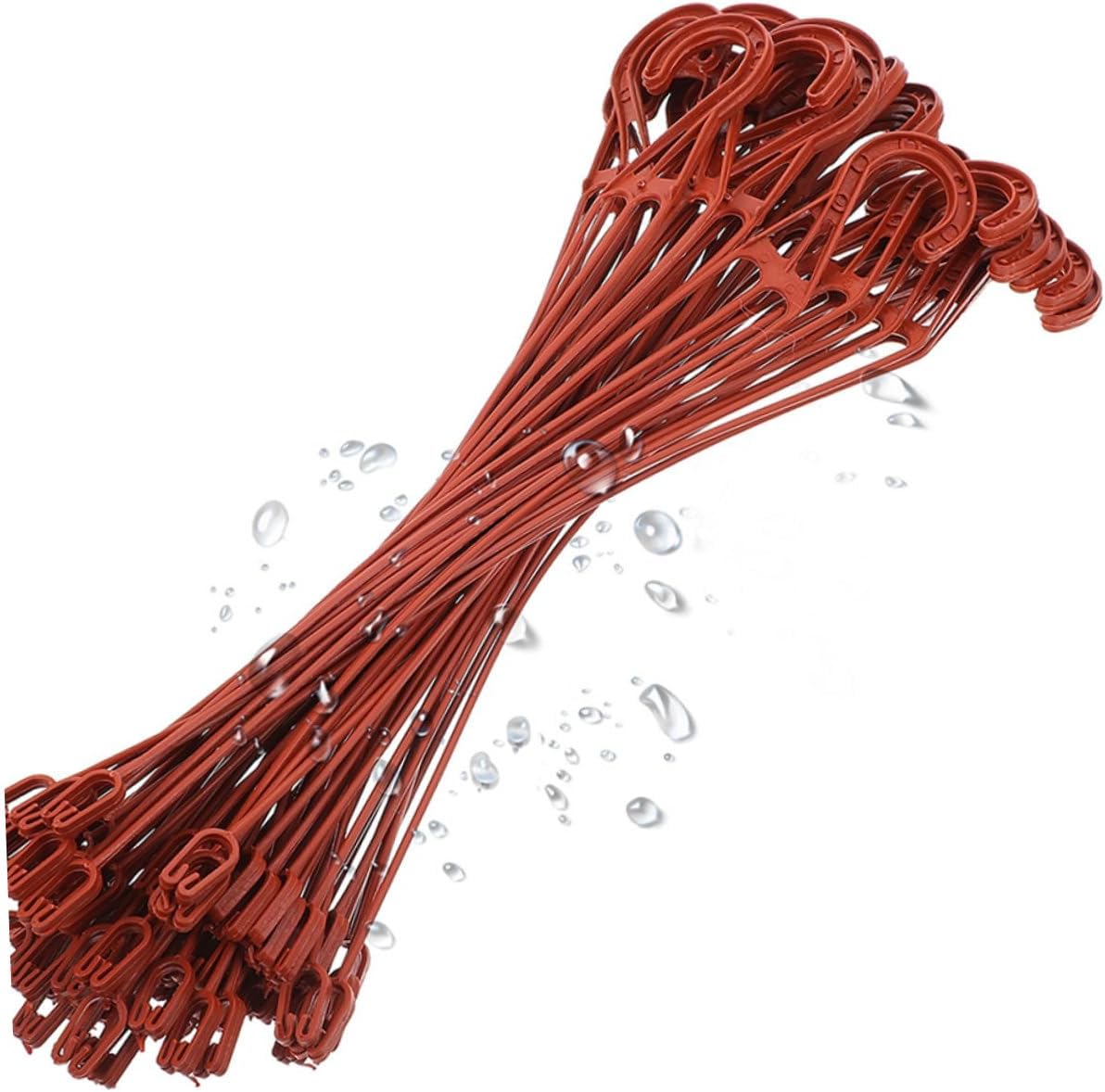 Milisten 30Pcs Durable Plant Hooks for Hanging Flower Pots Versatile S