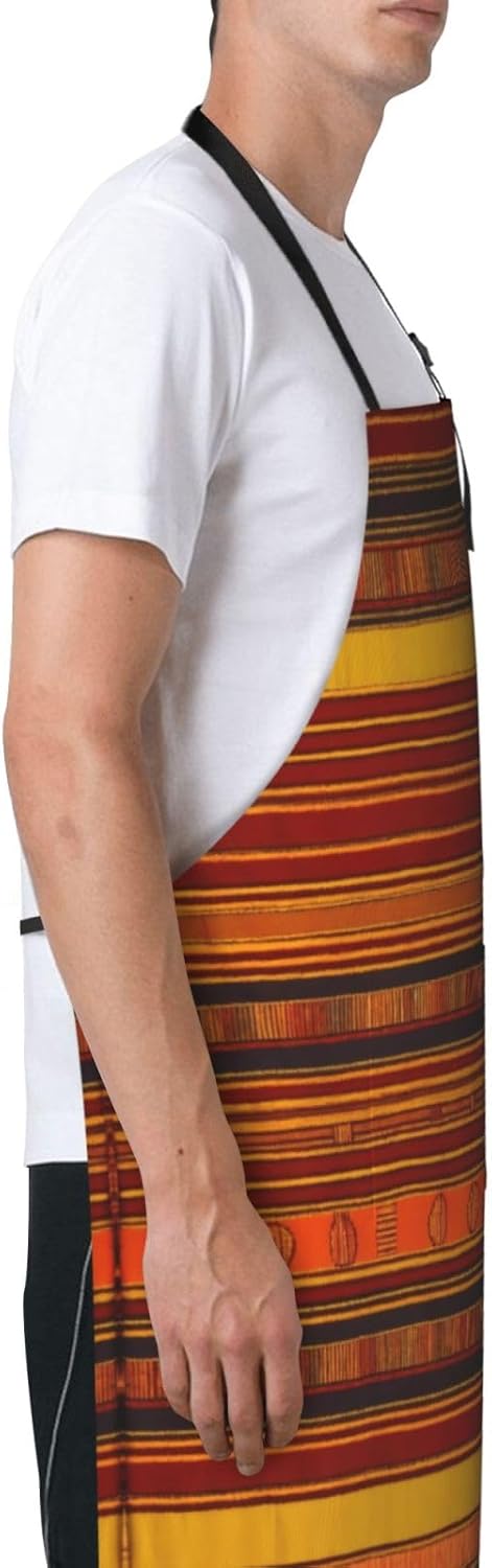 Native American Pattern print Waterproof chef's apron with pocket apro