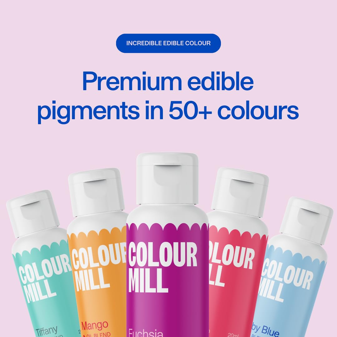 Colour Mill Oil-Blend Food Coloring, 20 Milliliters - Baby Pink