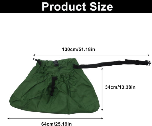 Gardening Apron with Pockets - Adjustable Harvest Apron Weeding Apron for Men & Women, Perfect for Picking Fruits, Vegetables, and Garden Tools Organizer